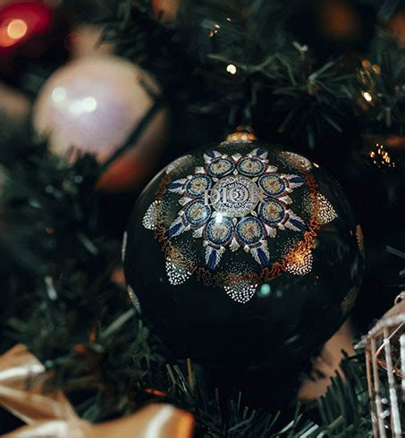 dior christmas bauble|Christmas decoration by Cordelia de Castellane .